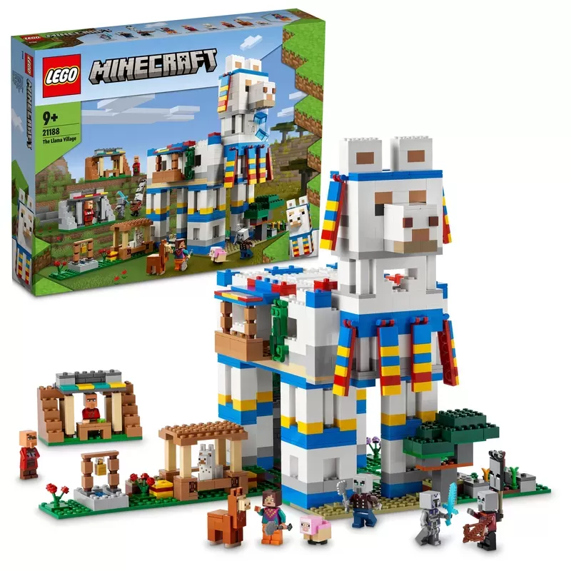 21188 MINECRAFT THE LLAMA VILLAGE