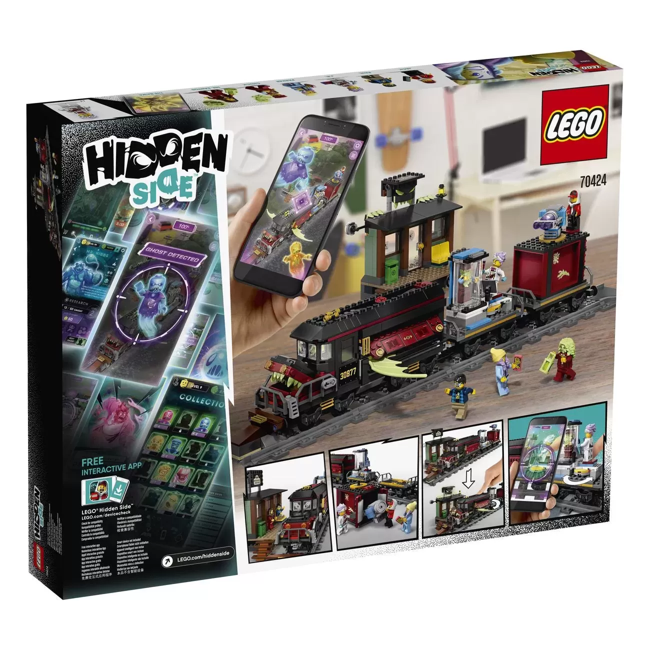 70424 HIDDEN SIDE GHOST TRAIN EXPRESS