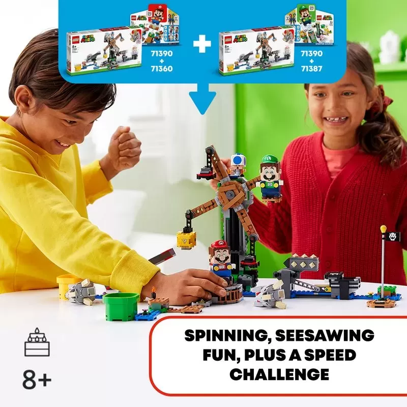 71390 SUPER MARIO REZNOR KNOCKDOWN EXPANSION SET