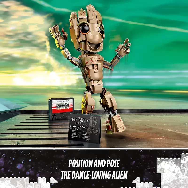 76217 SUPER HEROES MARVEL I AM GROOT