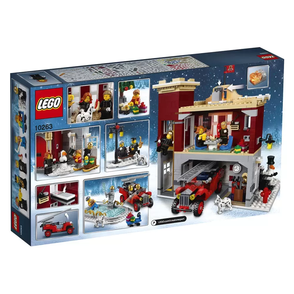 WINTER VILLAGE FIRE STATION 10263