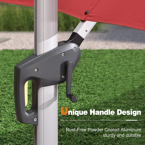 ⚡Clearance Sale☔Solar-powered LED parasol