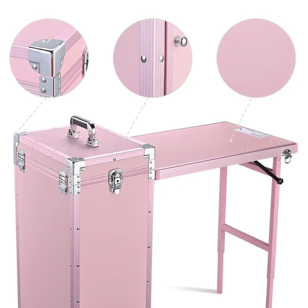 š„Special offer todayš„Rolling Manicure Table Nail Desk Workstation Polish Trolleyļ¼Buy 1 Get 1 Freeļ¼