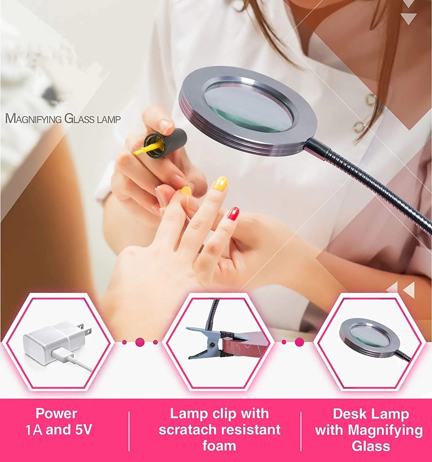 š„Special offer todayš„Rolling Manicure Table Nail Desk Workstation Polish Trolleyļ¼Buy 1 Get 1 Freeļ¼