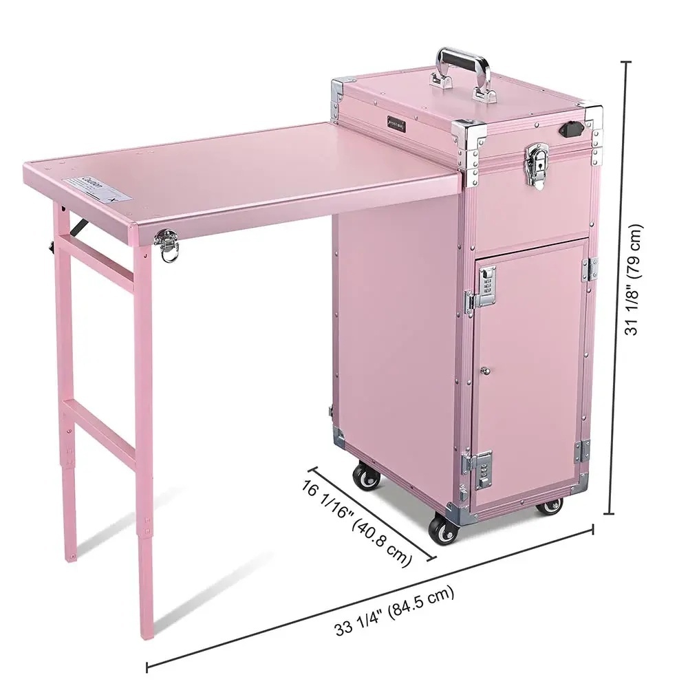 š„Special offer todayš„Rolling Manicure Table Nail Desk Workstation Polish Trolleyļ¼Buy 1 Get 1 Freeļ¼