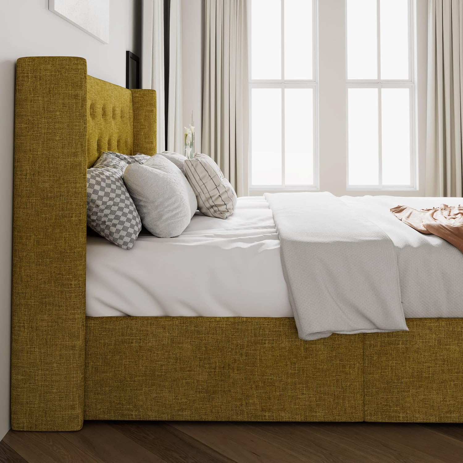 ❗❗Clearance sale King Size Lift Up Storage Bed