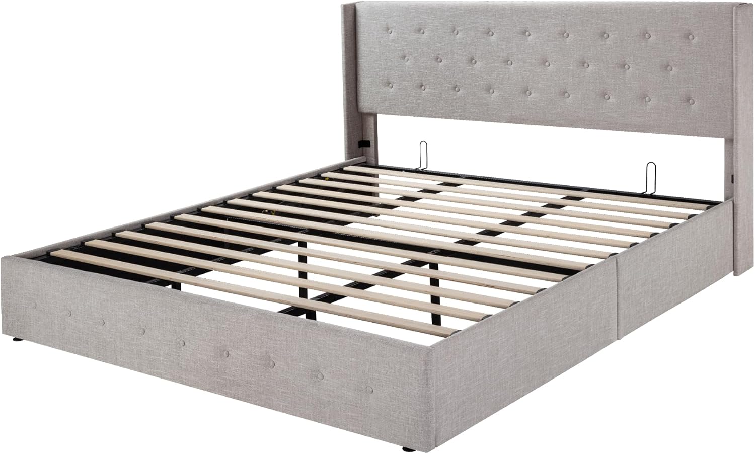 ❗❗Clearance sale King Size Lift Up Storage Bed