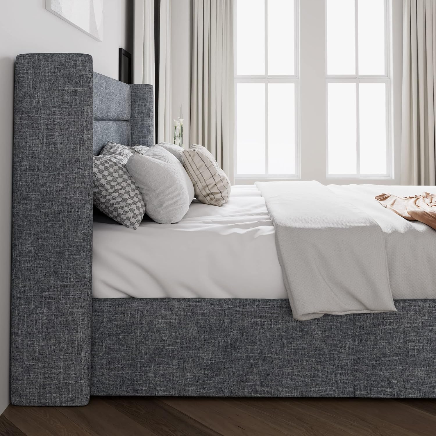 ❗❗Clearance sale King Size Lift Up Storage Bed
