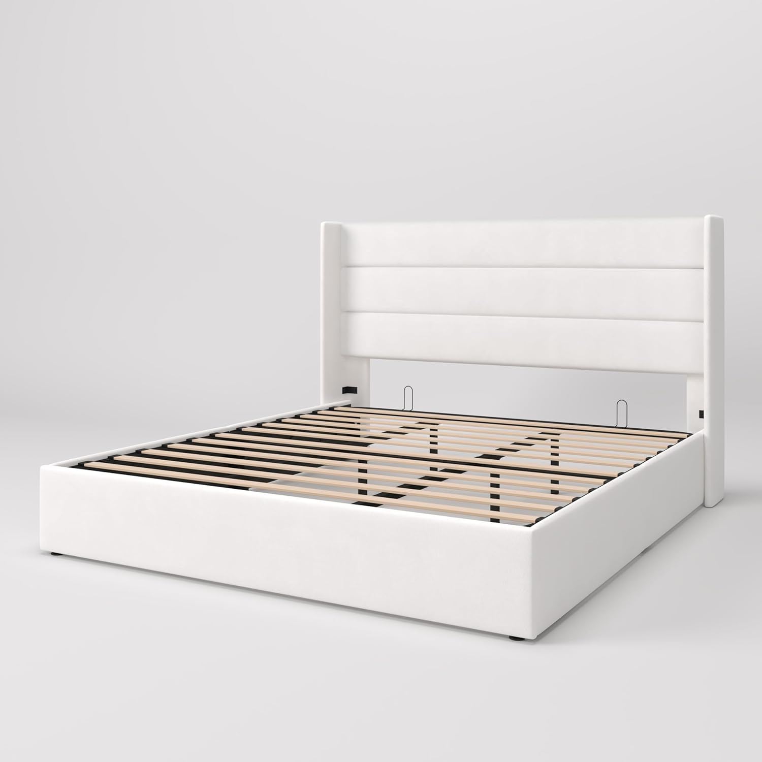 ❗❗Clearance sale King Size Lift Up Storage Bed