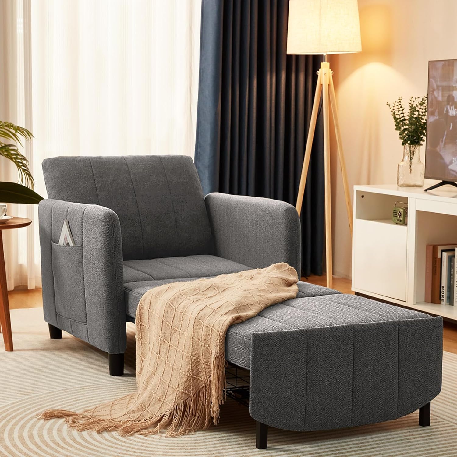 ✨Clearance sale❗Convertible Chair Bed🛏️
