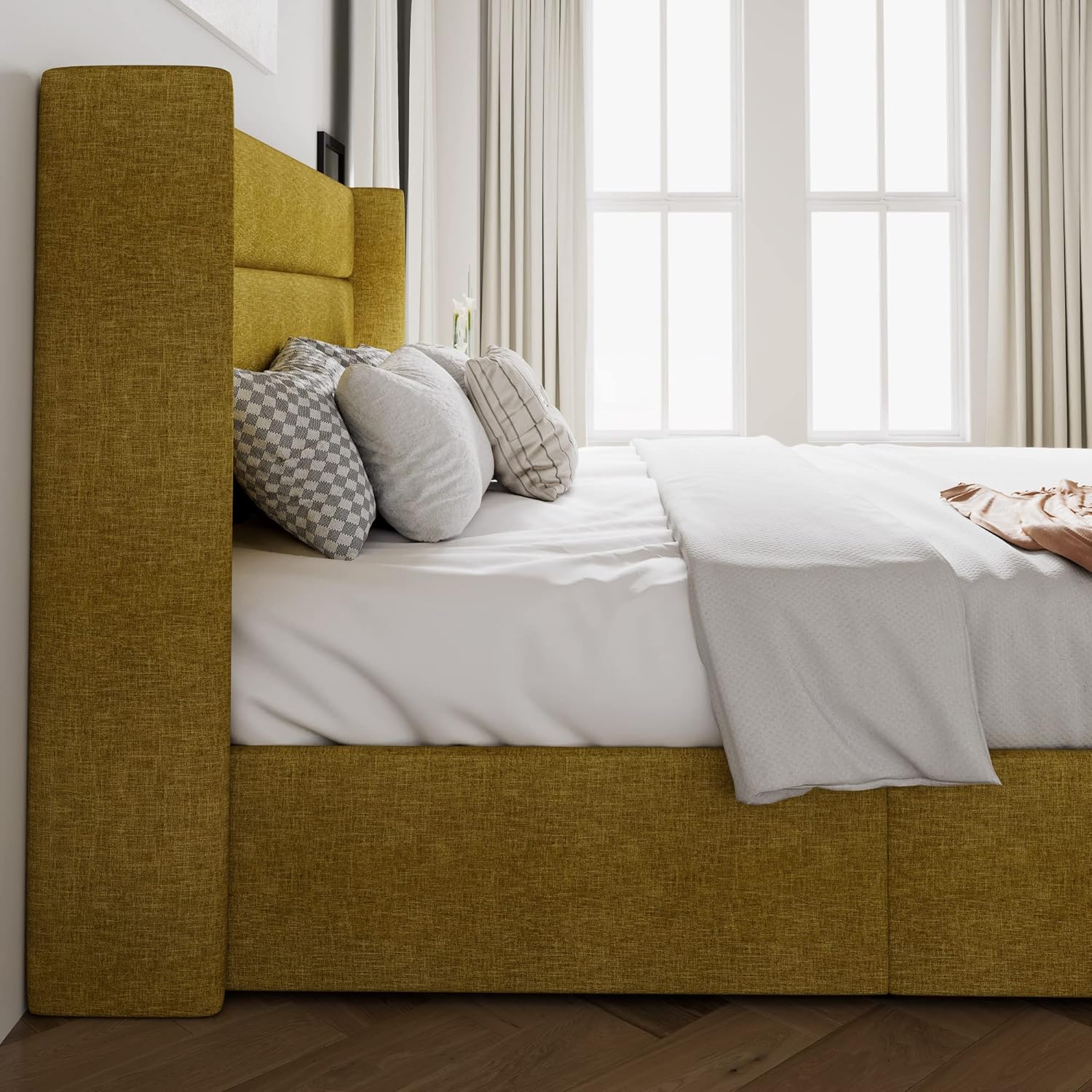 ❗❗Clearance sale King Size Lift Up Storage Bed