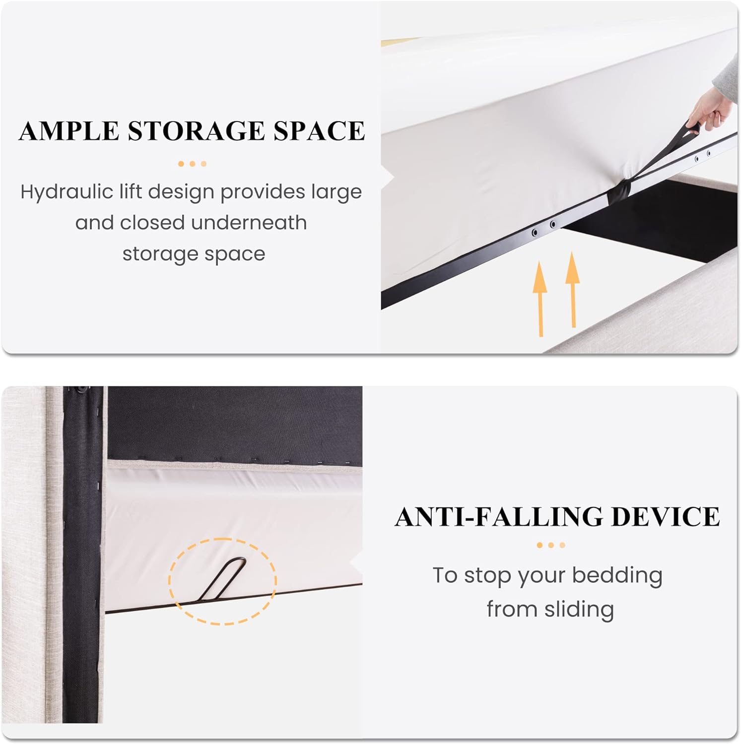 ❗❗Clearance sale King Size Lift Up Storage Bed