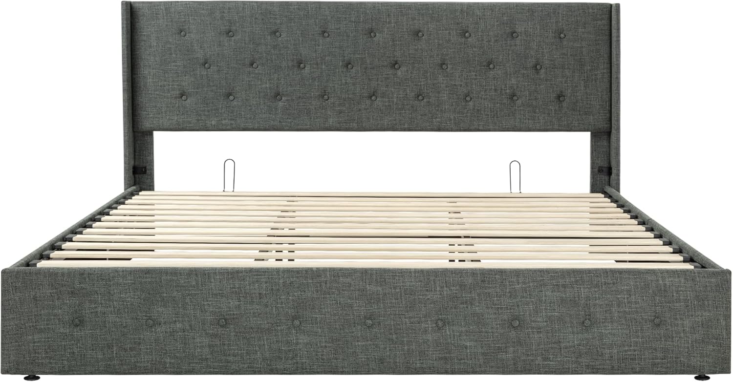 ❗❗Clearance sale King Size Lift Up Storage Bed
