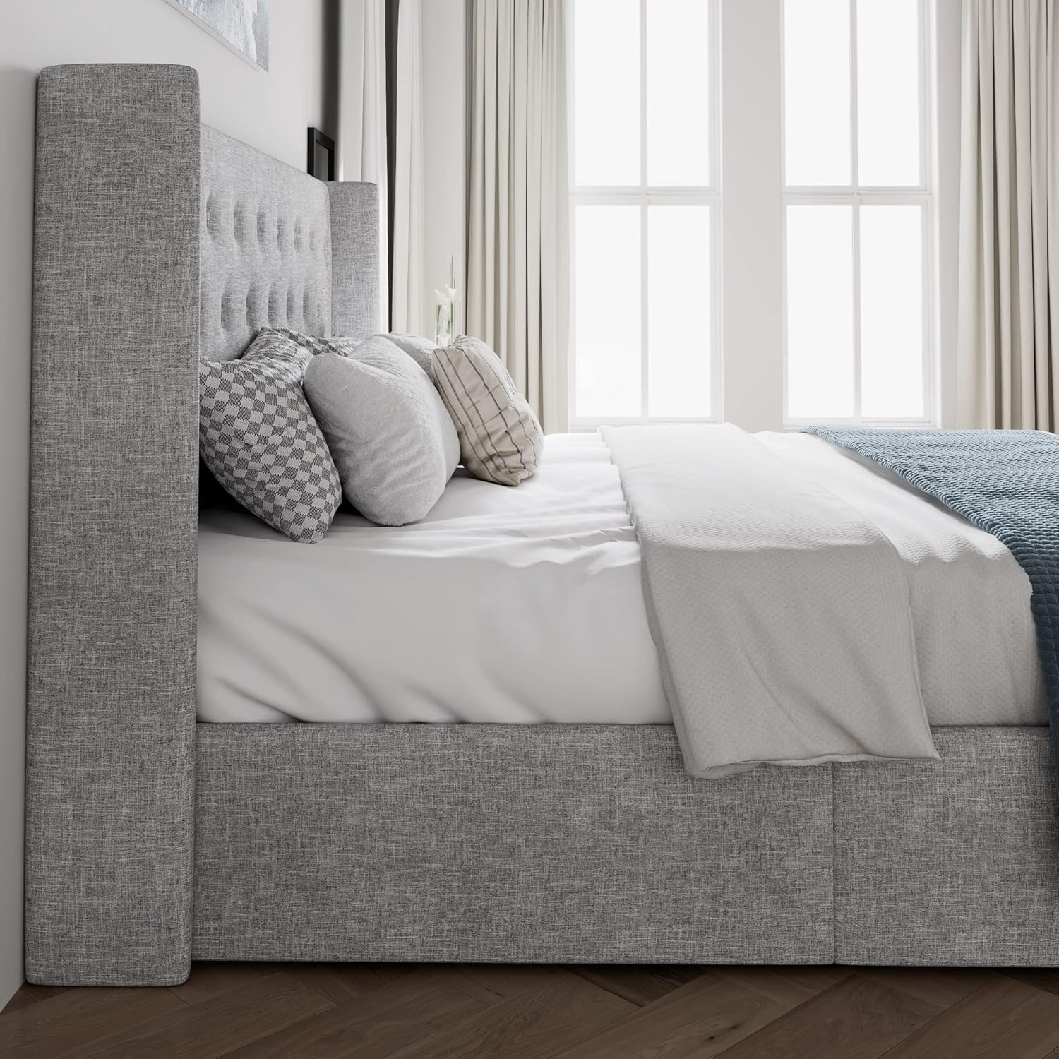 ❗❗Clearance sale King Size Lift Up Storage Bed