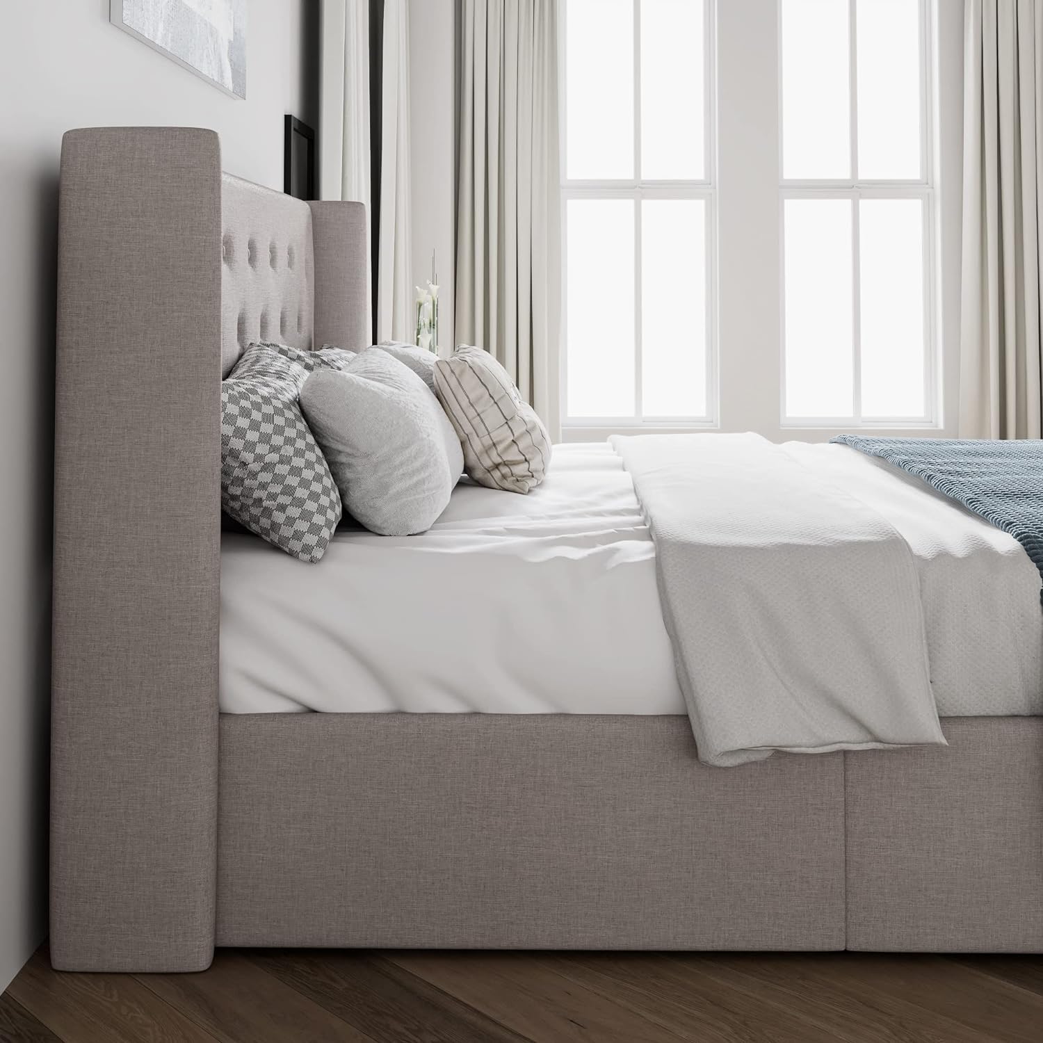 ❗❗Clearance sale King Size Lift Up Storage Bed