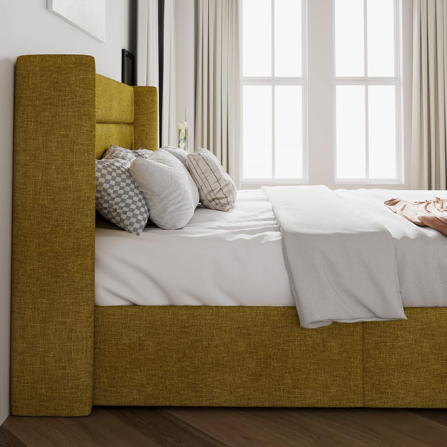 ❗❗Clearance sale King Size Lift Up Storage Bed
