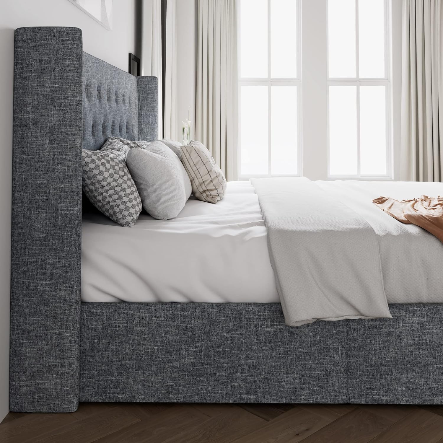❗❗Clearance sale King Size Lift Up Storage Bed