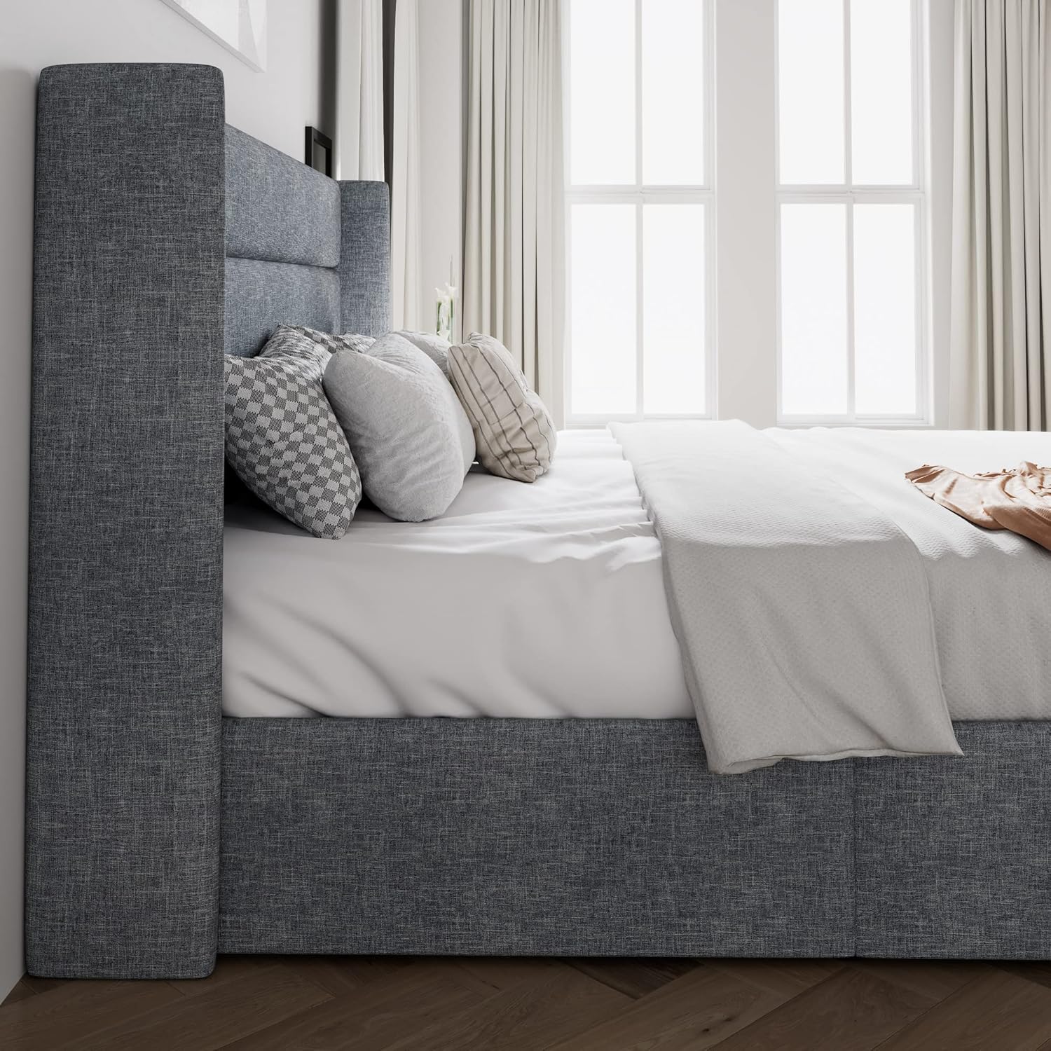 ❗❗Clearance sale King Size Lift Up Storage Bed