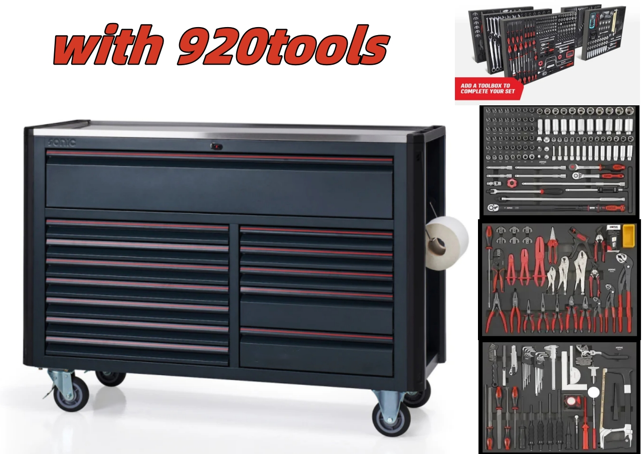 🔥Last Day Limited To 96 Units Only $56.87🔥Factory Clearance Mobile Roller Cab With 13 DRAWERS 5