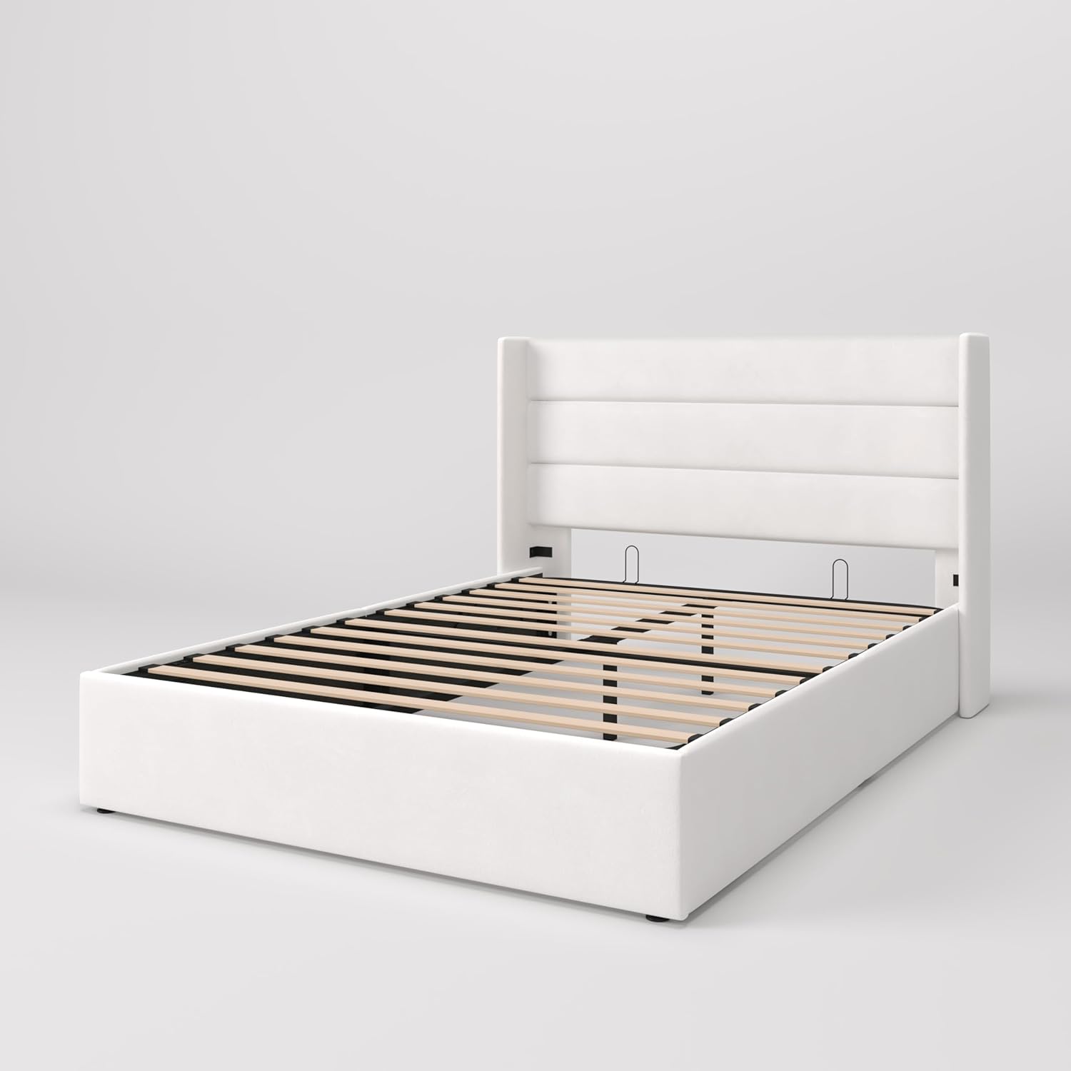 ❗❗Clearance sale King Size Lift Up Storage Bed