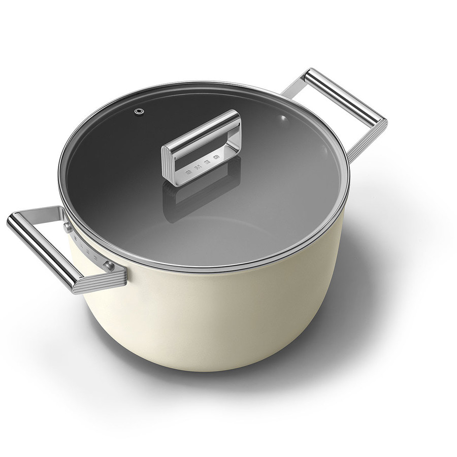 CKFC2611CRM Casserole Pan 26cm and Lid Cream