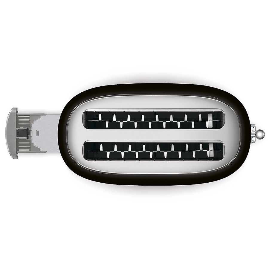 Gloss Black 4 Slice Long-Slot Toaster