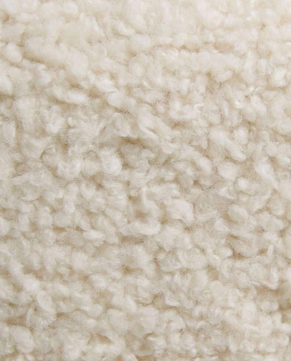 LIGHT BEIGE TERRY ARMCHAIR