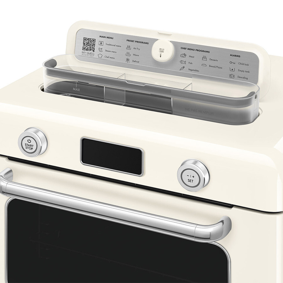 COF01CRUK 10 in 1 Multifunction countertop oven with Steam & Air Fry in Cream