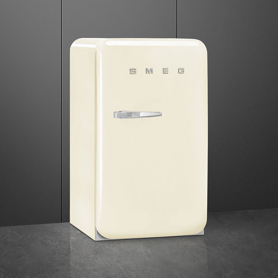 FAB10RCR6 55cm Fridge with Icebox Right Hand Hinge, Cream