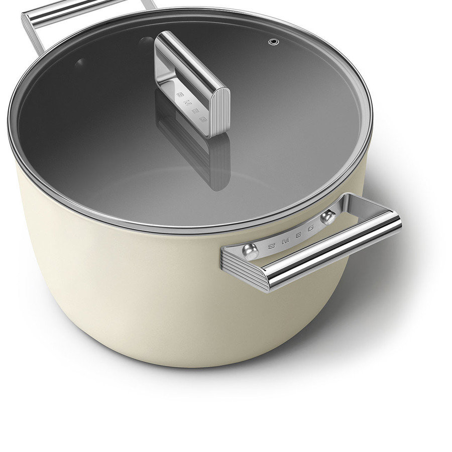 CKFC2611CRM Casserole Pan 26cm and Lid Cream
