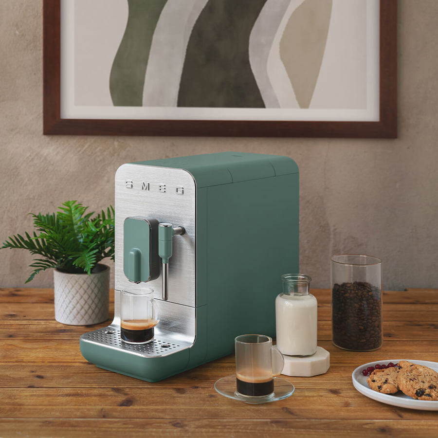 BCC12EGMUK Bean to Cup coffee machine Emerald Green