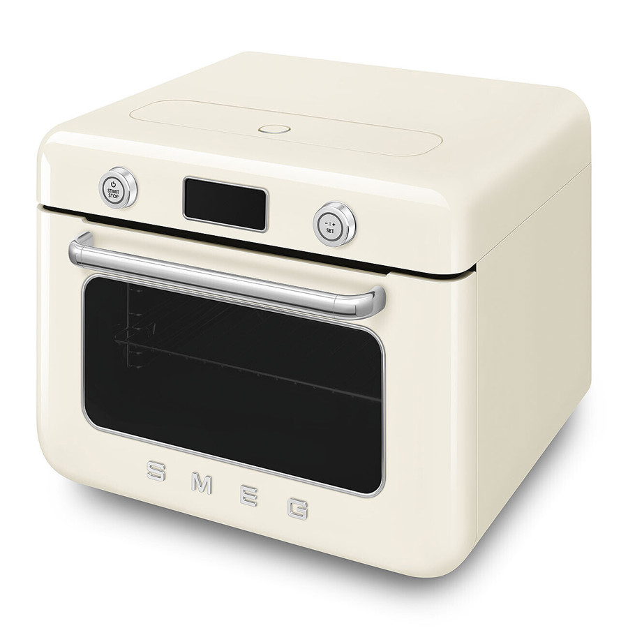 COF01CRUK 10 in 1 Multifunction countertop oven with Steam & Air Fry in Cream