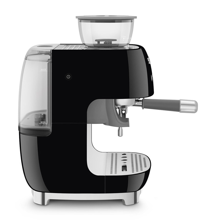 EGF03BLUK Espresso Coffee Machine with Grinder in Black