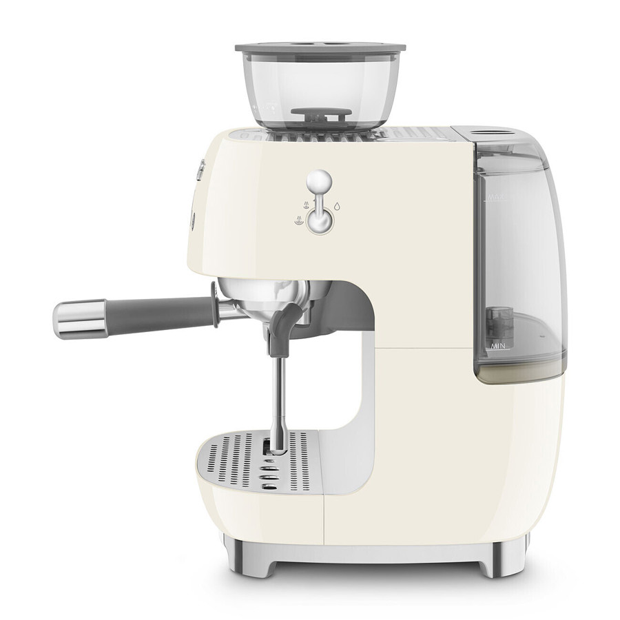 EGF03CRUK Espresso Coffee Machine with Grinder in Cream