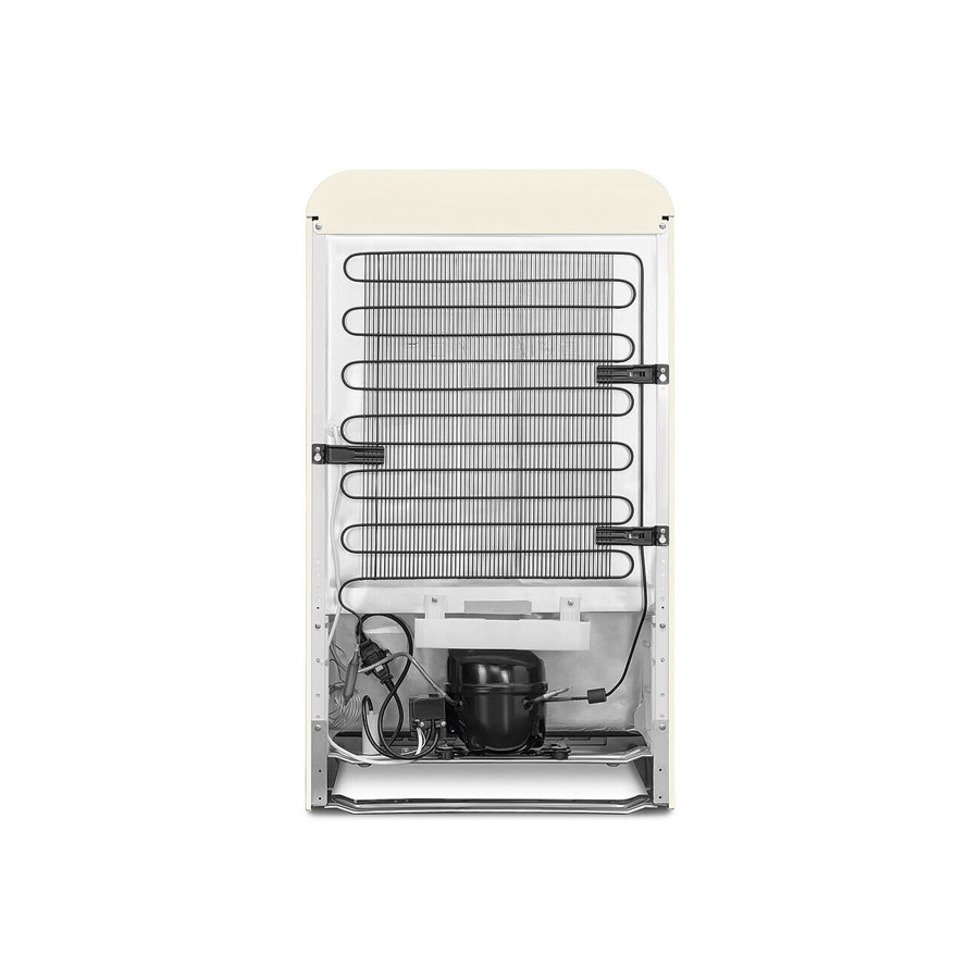 FAB10RCR6 55cm Fridge with Icebox Right Hand Hinge, Cream