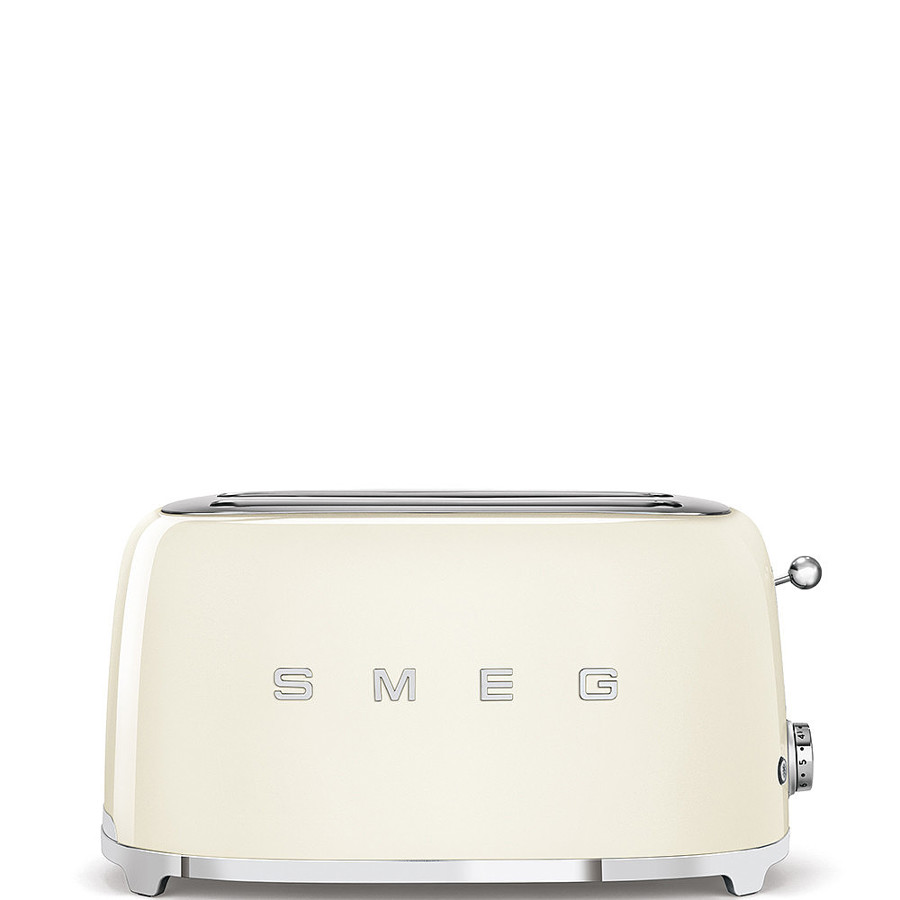 Cream 4 Slice Long-Slot Toaster