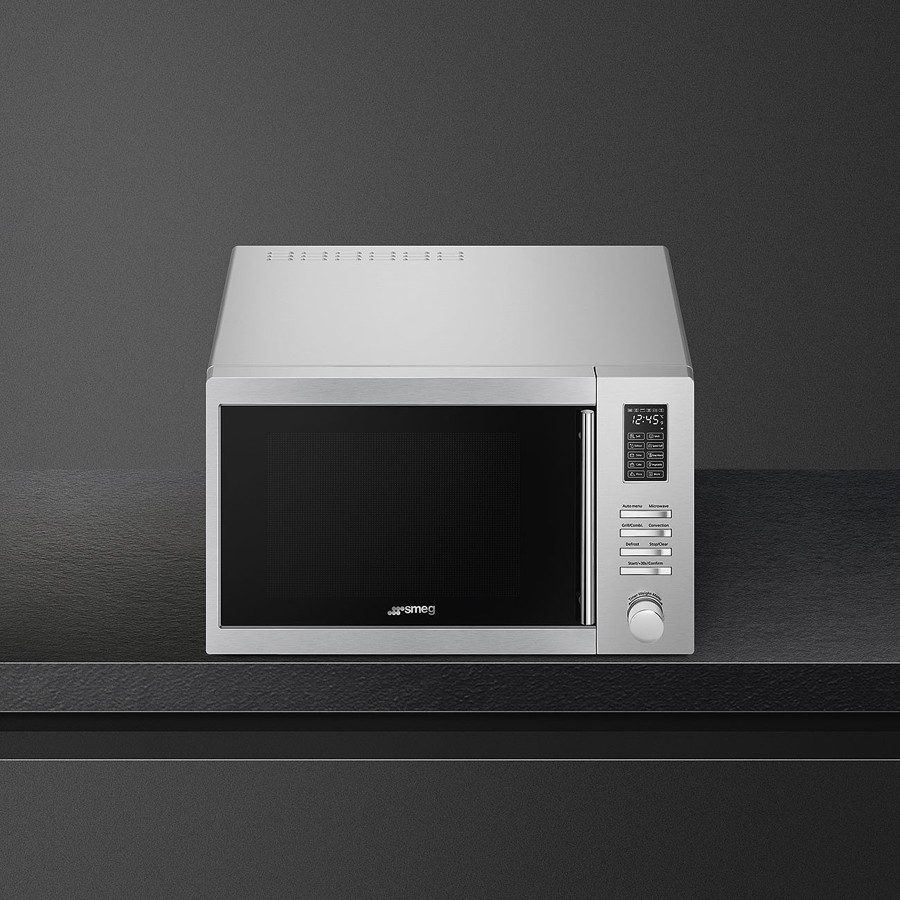 MOE34CXIUK 34 Litre Freestanding Combination Microwave in Stainless Steel