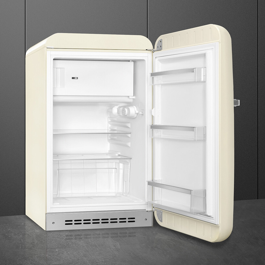 FAB10RCR6 55cm Fridge with Icebox Right Hand Hinge, Cream