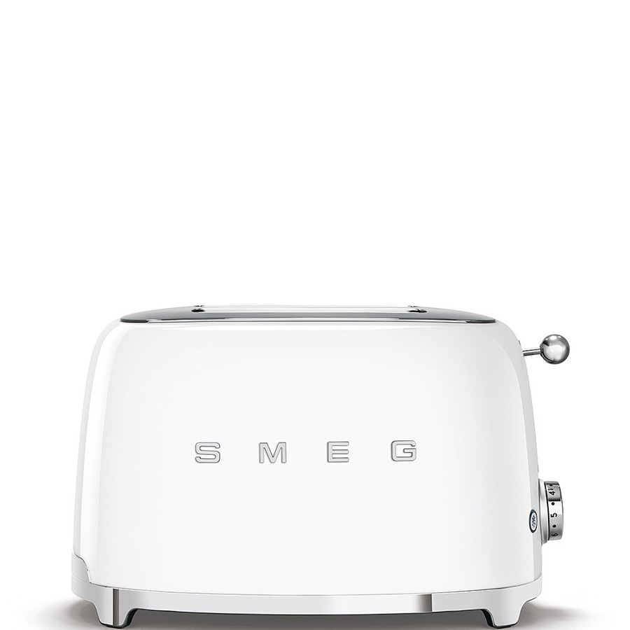 Gloss White 2 Slice Toaster