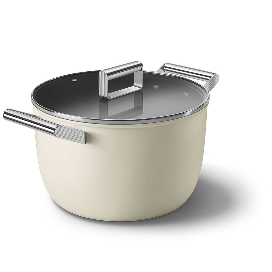 CKFC2611CRM Casserole Pan 26cm and Lid Cream