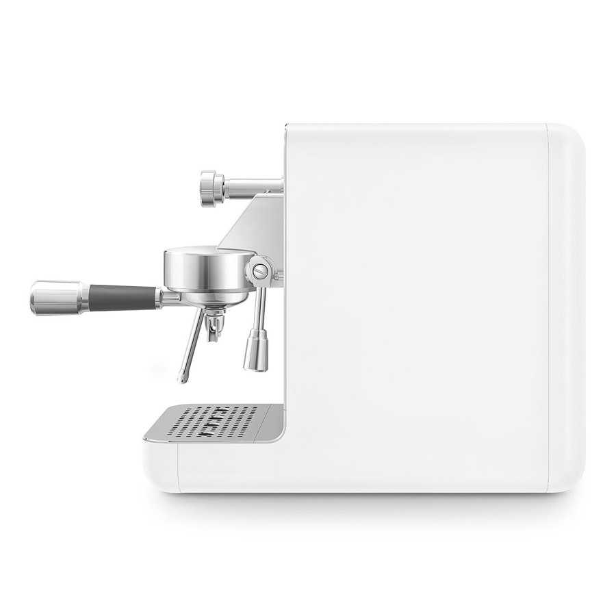 EMC02WHMUK Mini Pro Espresso Coffee Machine in Matte White