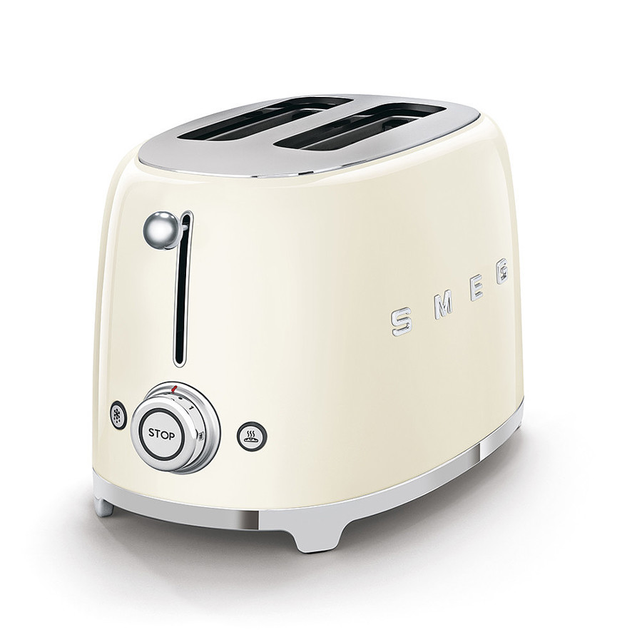Cream 2 Slice Toaster