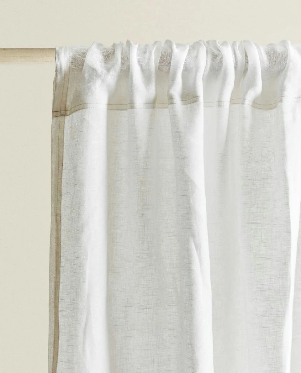 WASHED LINEN CURTAIN