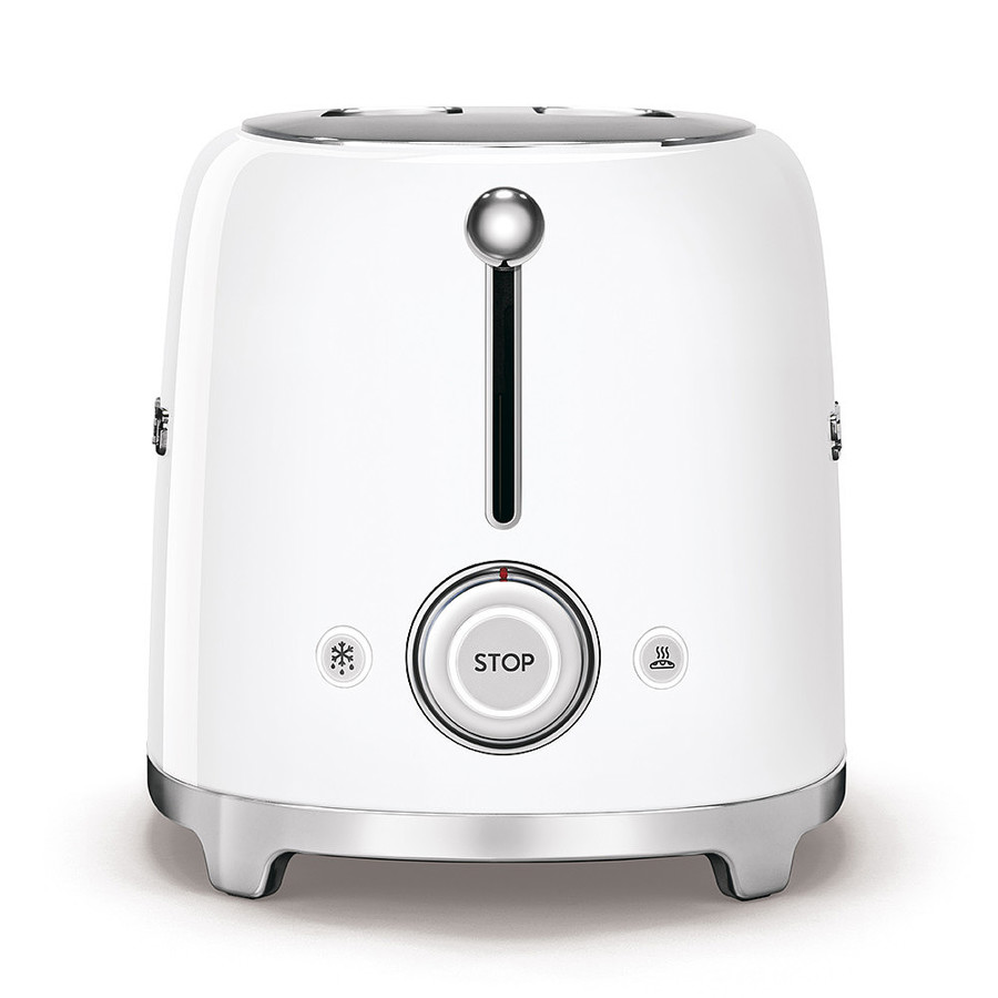 Gloss White 2 Slice Toaster