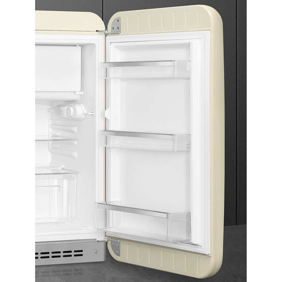 FAB10RCR6 55cm Fridge with Icebox Right Hand Hinge, Cream
