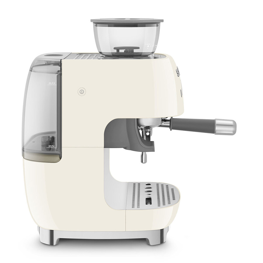 EGF03CRUK Espresso Coffee Machine with Grinder in Cream