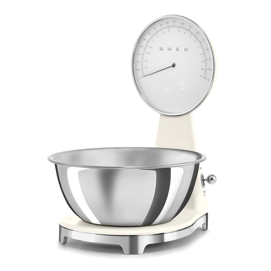 KSF01CRWW Retro Kitchen Scales in Cream