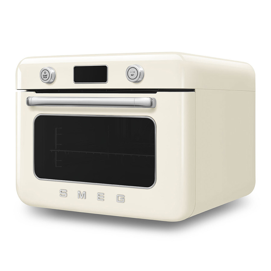 COF01CRUK 10 in 1 Multifunction countertop oven with Steam & Air Fry in Cream