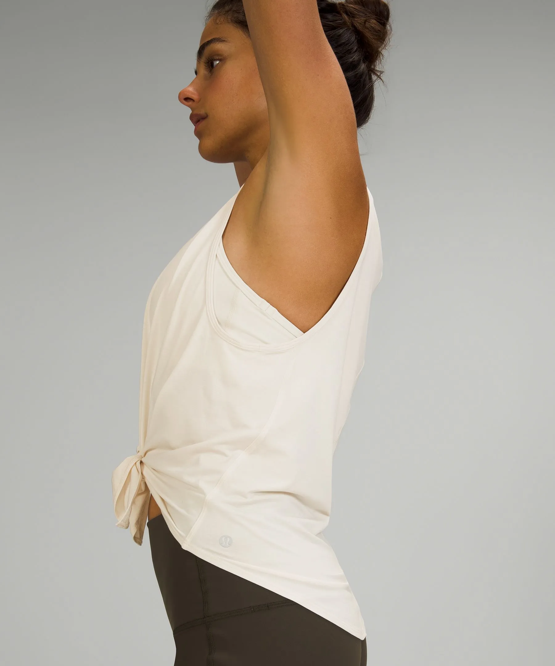 lululemon Flow Y 2-in-1 Yoga Tank Top Light Support, A–C Cups