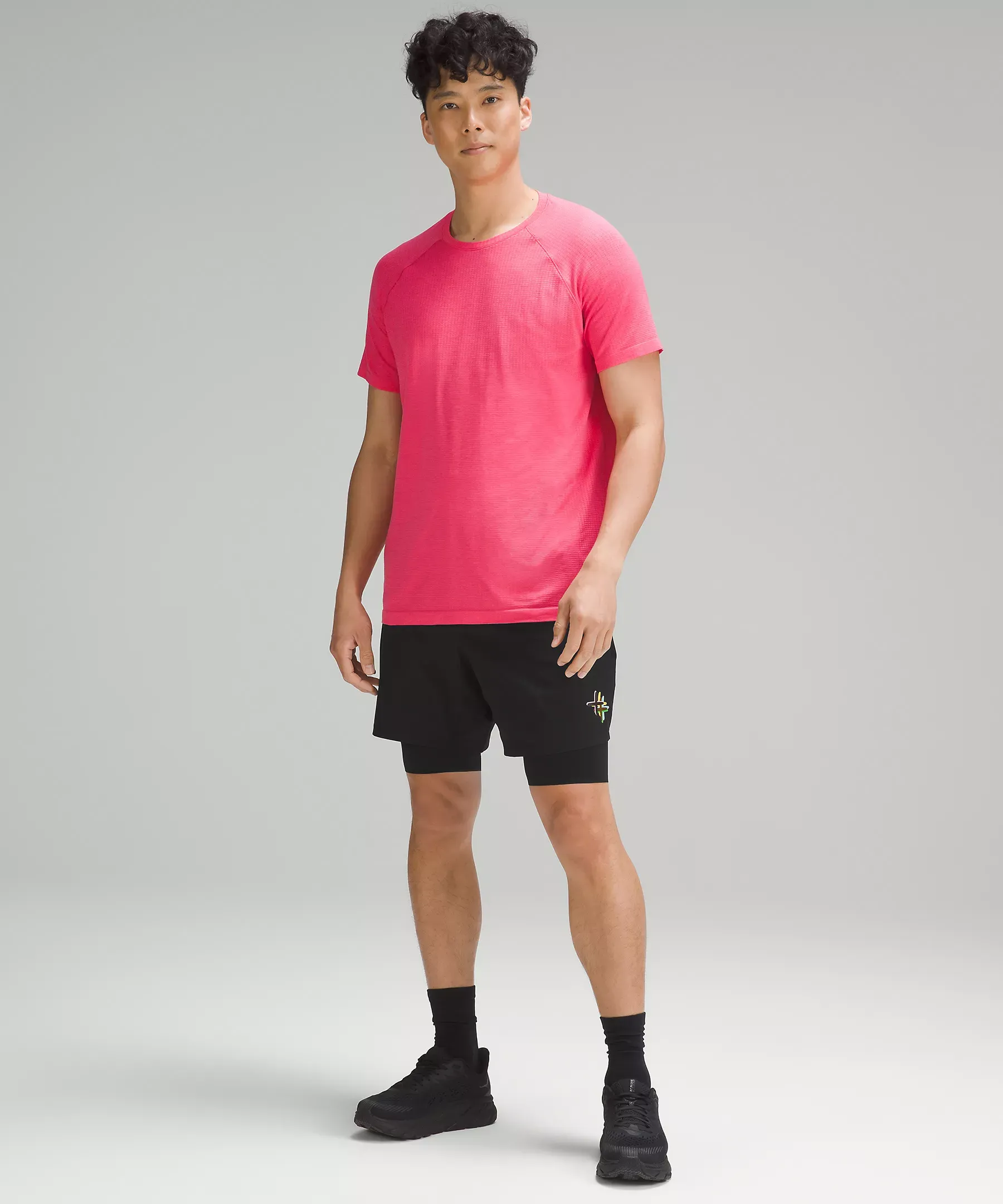 lululemon Pace Breaker Linerless Short 7′′ Pride